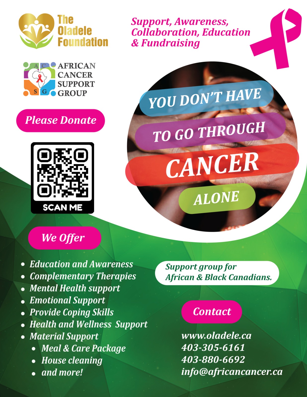 Cancer Support Group services